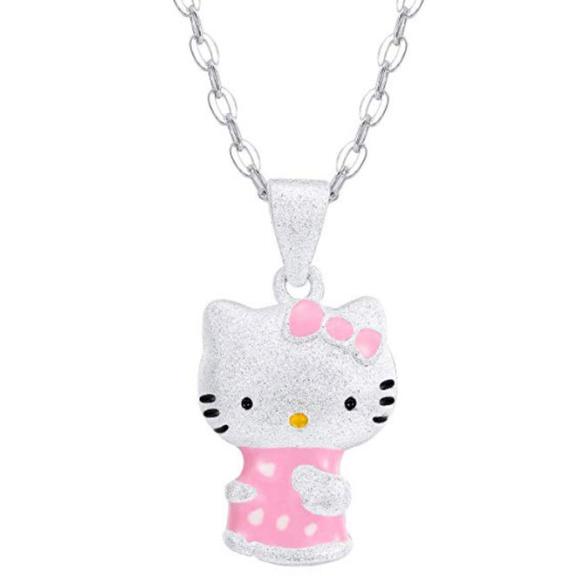 Hello Kitty Jewelry - Sparkly Hello Kitty Necklace
